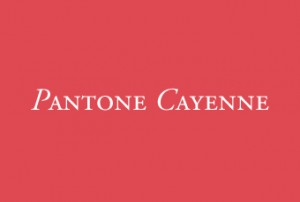 Pantone Cayenne
