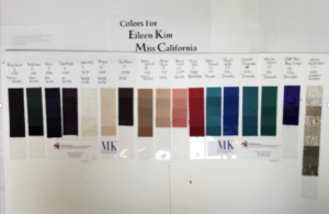 Miss California's Personal Colors
